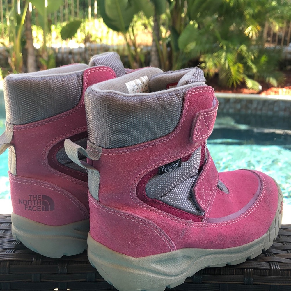 North face kids boots
